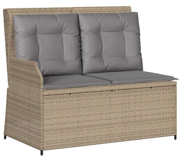 VidaXL Polyrattan Kerti Ülőgarnitúra - 3 részes - Bézs