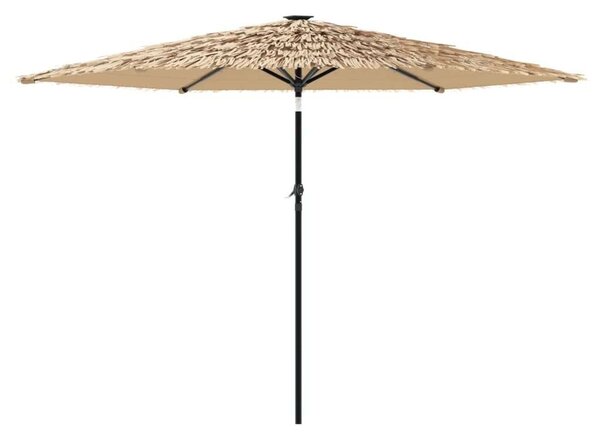 VidaXL Napernyő - Barna - 288cm LED-es