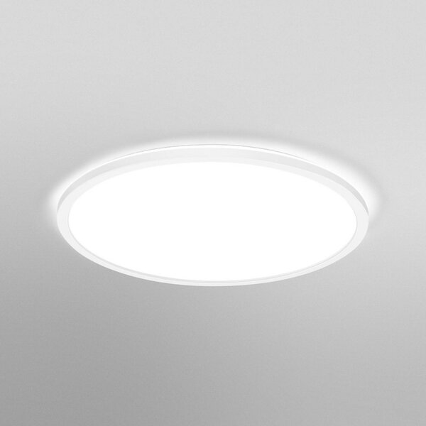 OSRAM LED mennyezeti lámpa ORBIS ULTRA SLIM, fehér, Ø 40 cm, dimmelhető, dimmelhető, Fehér / opál, Nappali / Étkező, Műanyag, Modern