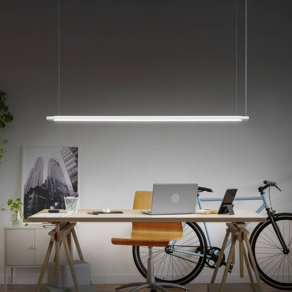 OSRAM LED lógó világítás Office line Slab fehér 4000 K dimmelhető, dimmelhető, Fehér / opál, Dolgozószoba / Iroda, Alumínium, Modern