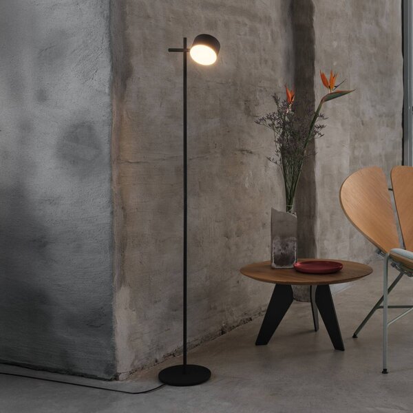 OSRAM Decor Kyoto LED álló világítás, alumínium, fekete, dimmelhető, dimmelhető, Fekete, Nappali / Étkező, Alumínium, Modern