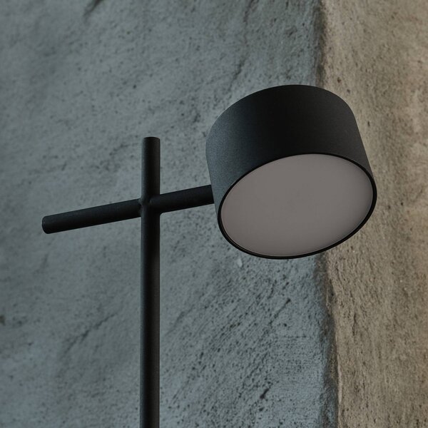 OSRAM Decor Kyoto LED álló világítás, alumínium, fekete, dimmelhető, dimmelhető, Fekete, Nappali / Étkező, Alumínium, Modern