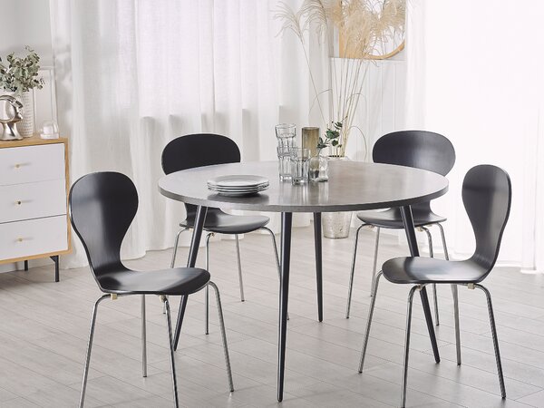 Étkezőasztal ODEON Szürke betonhatás 120 cm 120 cm