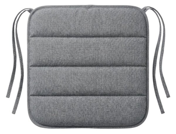 Székre való ülőpárna LINGE GREY 37x37 cm, szürke