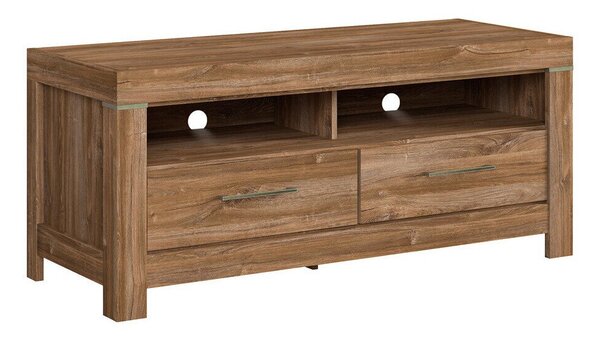 TV-állvány Etrlire 116, Laminált forgácslap, 60x139x54cm, Kavargó tölgy