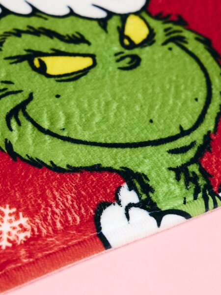 Sinsay - Karácsonyi fürdőszobai szőnyeg Grinch - piros