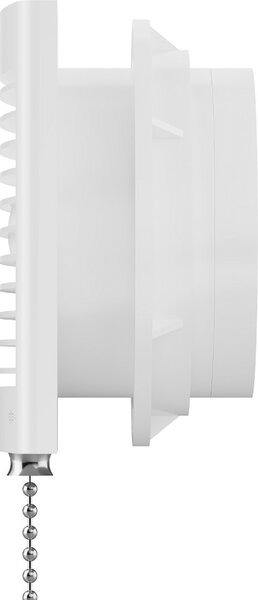 Mexen EXS 120 fürdőszoba ventilátor, vezetékes kapcsoló, fehér - W9604-125K-00