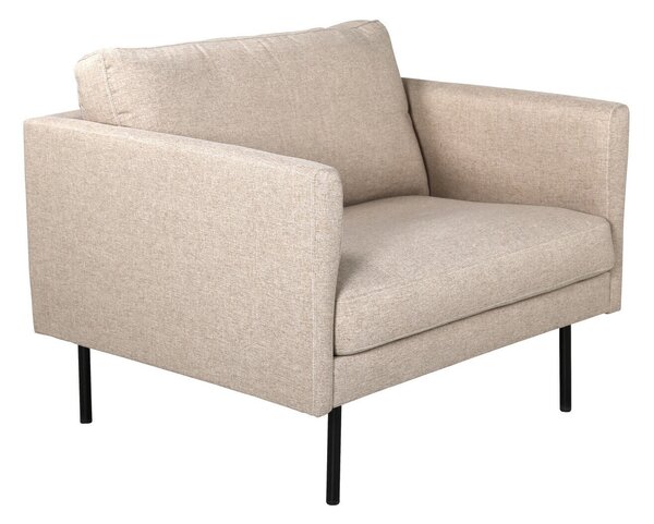 Fotel Fercame 101, Kárpit, 80x95x84cm, Barna, Fekete