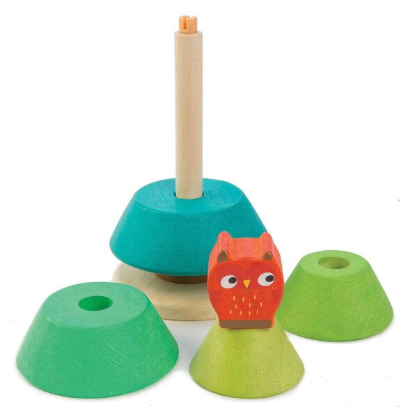 Montessori karácsonyfa torony