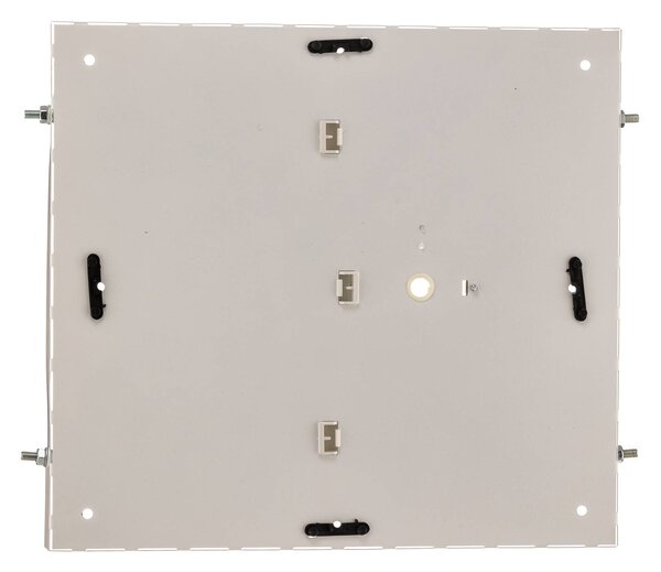 TEMAR LIGHTING Quatro DR mennyezeti lámpa, 38,5cm, fa kerettel, dimmelhető, Világos fa, Nappali / Étkező, Fa, Modern