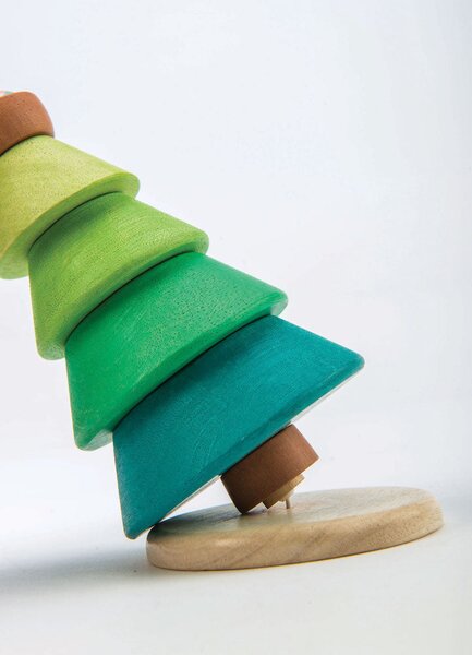 Montessori karácsonyfa torony