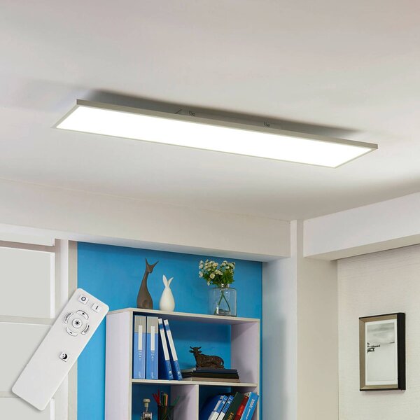 Arcchio LED panel Philia, CCT, 120 cm, 30 W, dimmelhető, Fehér / opál, Nappali / Étkező, Műanyag, Modern