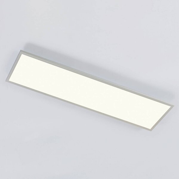 Arcchio LED panel Philia, CCT, 120 cm, 30 W, dimmelhető, Fehér / opál, Nappali / Étkező, Műanyag, Modern