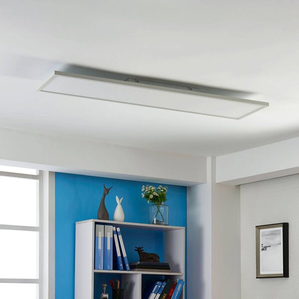 Arcchio LED panel Philia, CCT, 120 cm, 30 W, dimmelhető, Fehér / opál, Nappali / Étkező, Műanyag, Modern