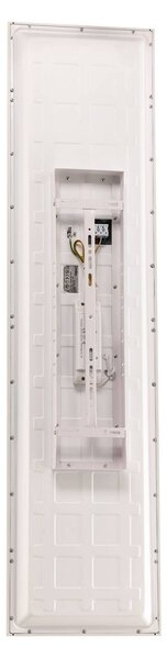 Lindby Kenma LED panel, CCT, 29,6 cm x 119,6 cm, dimmelhető, Fehér / opál, Nappali / Étkező, Műanyag, Modern