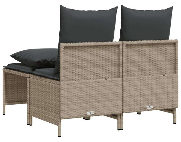 VidaXL Polyrattan Kerti Ülőgarnitúra - 4 Részes