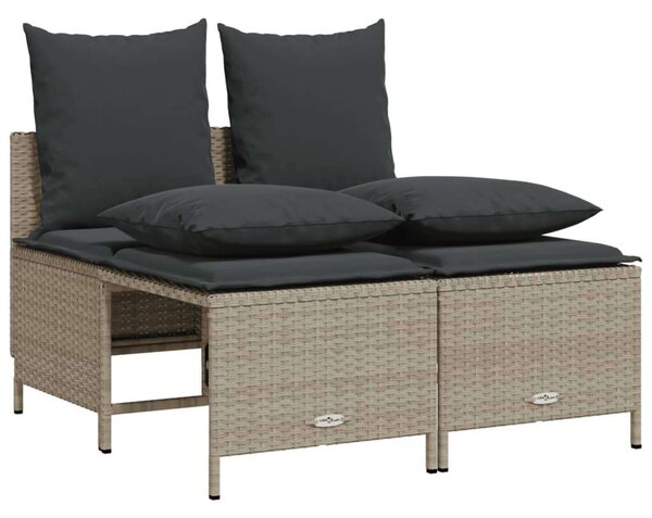 VidaXL Polyrattan Kerti Ülőgarnitúra - 4 Részes
