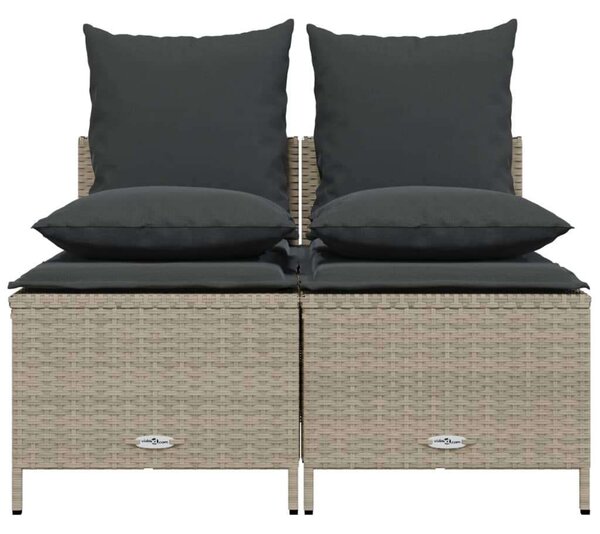 VidaXL Polyrattan Kerti Ülőgarnitúra - 4 Részes