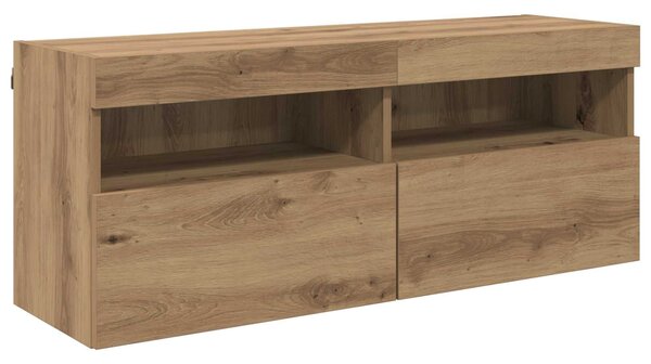 VidaXL TV falit kabinet szett 7 pcs Artisan tölgy Faanyag