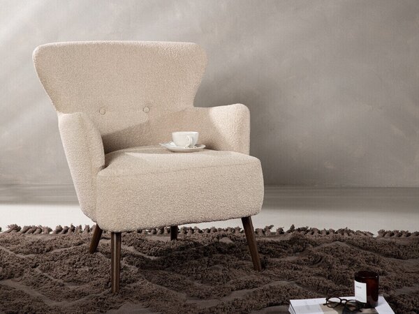 Fotel Dallas 3169, Kárpit, 85x68x77cm, Bézs
