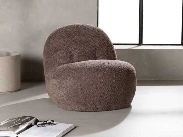 Fotel Dallas 4839, Kárpit, 61x65x87cm, Barna