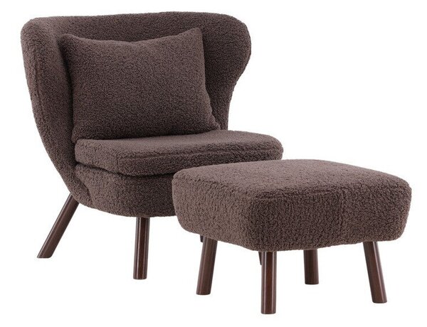 Fotel Dallas 3288, Kárpit, 80x61x85cm, Barna