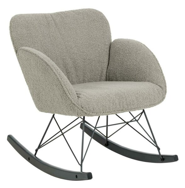 Hintaszék Norsica 639, 80x68x90cm, Fekete, Szürke, Bükkfa
