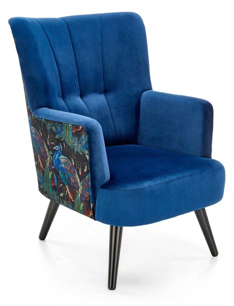 Fotel Houston 1372, Kárpit, 95x67x82cm, Kék