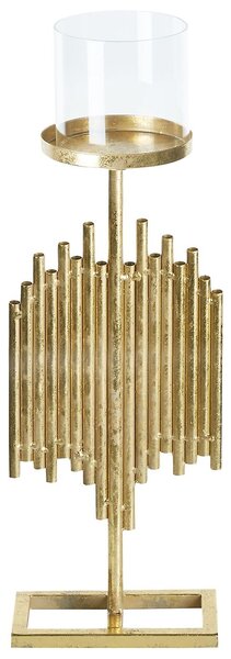 Gyertyatartó NIAS 53 cm Fém Arany