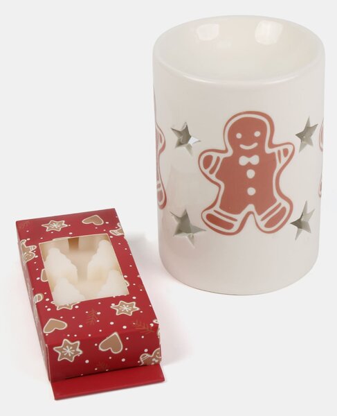Sinsay - Illatos viaszmelegítő Gingerbread Cookie - piros
