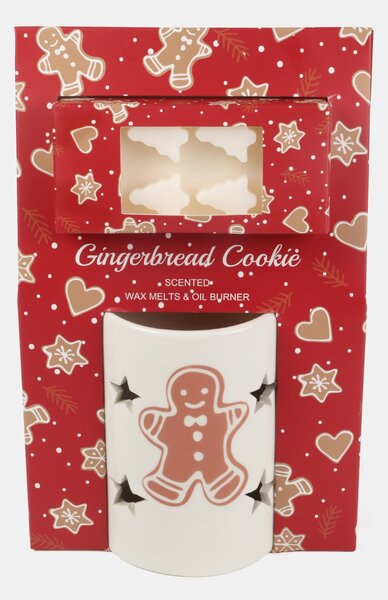 Sinsay - Illatos viaszmelegítő Gingerbread Cookie - piros