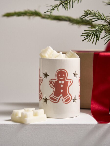 Sinsay - Illatos viaszmelegítő Gingerbread Cookie - piros
