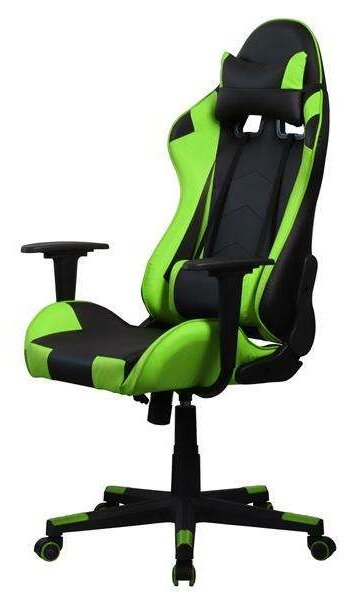 Iris GCH201BE fekete / zöld gamer szék