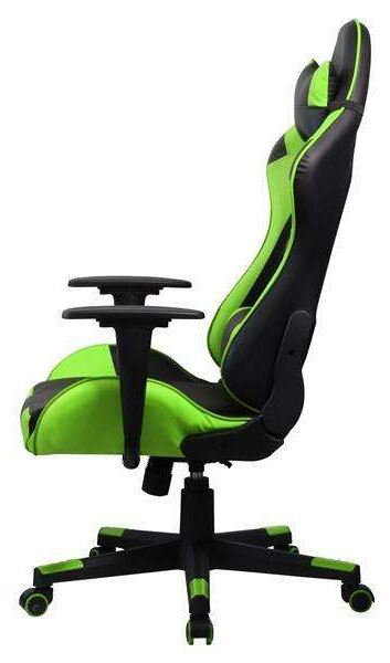 Iris GCH201BE fekete / zöld gamer szék