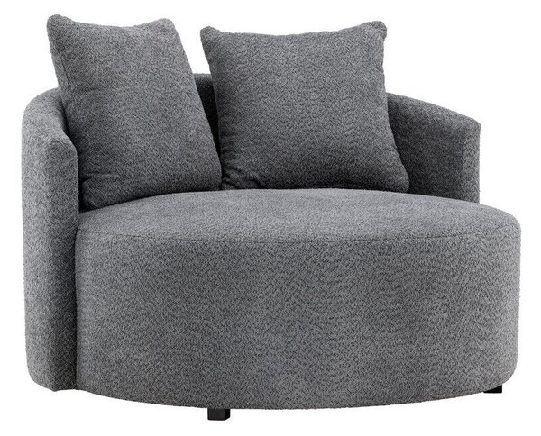 Fotel Dallas 4225, Kárpit, 72x120x118cm, Szürke, Fenyő