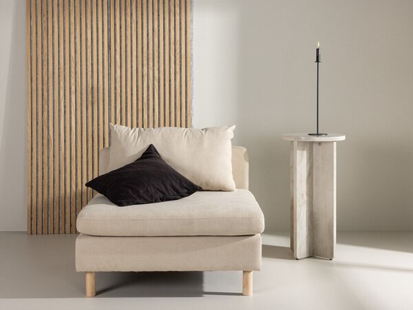 Fotel Ophflou 104, Kárpit, 83x94x102cm, Bézs, Kaucsuk
