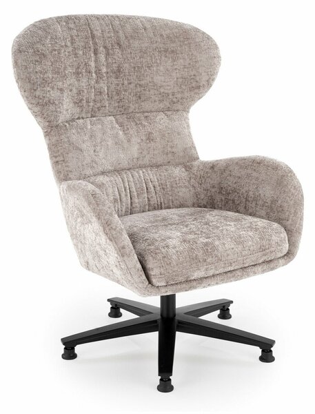 Fotel Houston 1598, Bézs, 80x83x104cm, Lábak: Fém