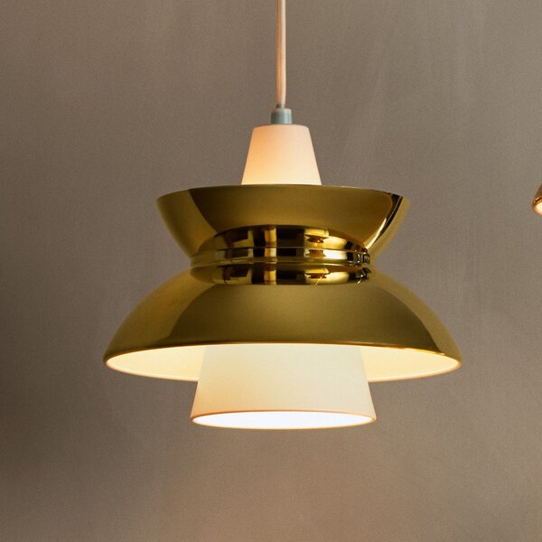 Függőlámpa Louis Poulsen, Doo-Wop, dimmable, Réz, Nappali, Fém, Dizájn
