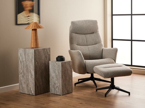 Relax fotelágy Norsica 804, Kárpit, 112x75x83cm, Bézs