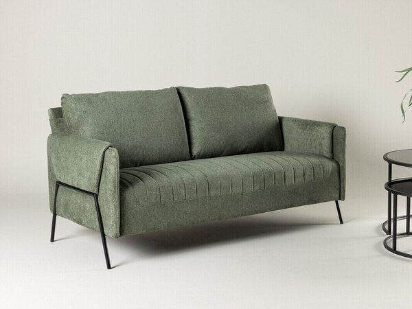 Kanapé Dallas 4461, Kárpit, 85x165x77cm, Zöld