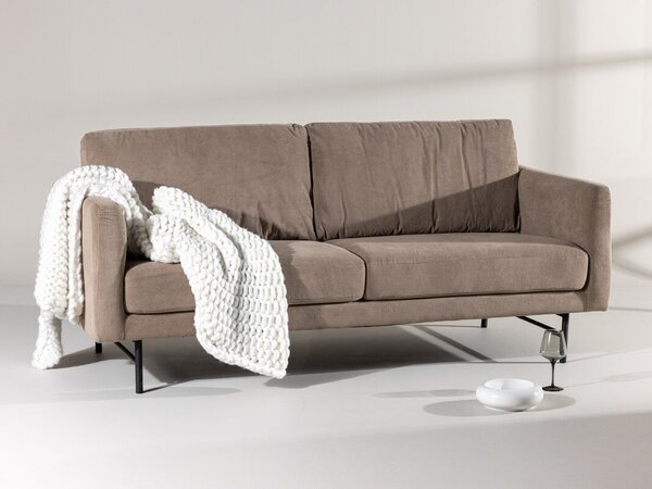 Kanapé Dallas 4477, Kárpit, 69x198x88cm, Barna