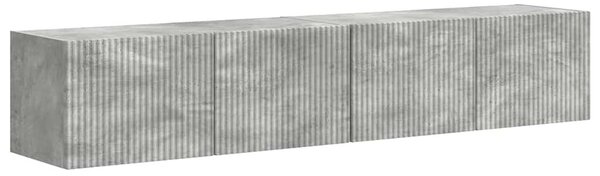 VidaXL TV Fali Szekrény 2 pcs Beton 78,5 x 31 x 29,5 cm Faanyag