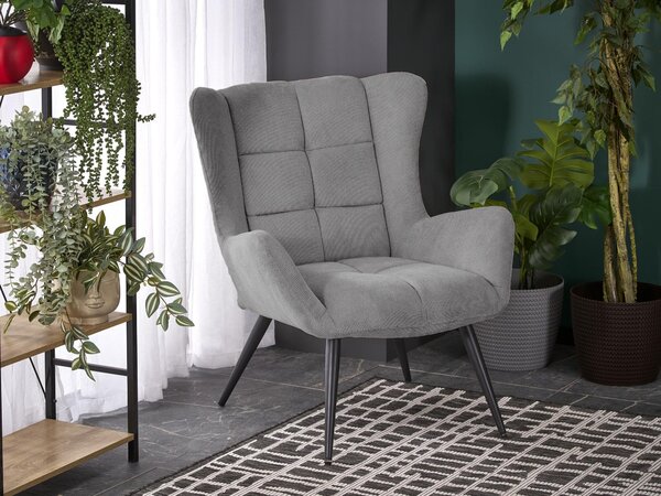 Fotel Houston 1756, Kárpit, 92x72x85cm, Szürke