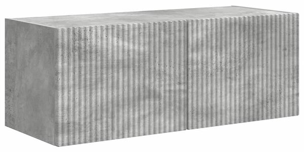 VidaXL TV Fali Szekrény 2 pcs Beton 78,5 x 31 x 29,5 cm Faanyag