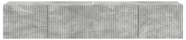 VidaXL TV Fali Szekrény 2 pcs Beton 78,5 x 31 x 29,5 cm Faanyag