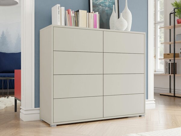 Komód Comfivo Tutela III, Laminált forgácslap, 93x120x41cm, Kasmír
