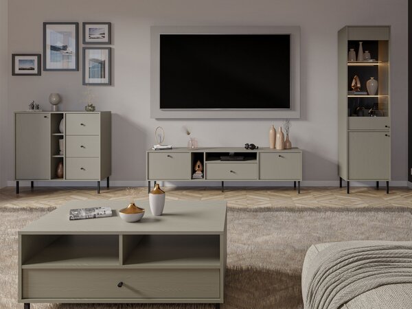 SERENA II 313 tévés szekrény - zöld