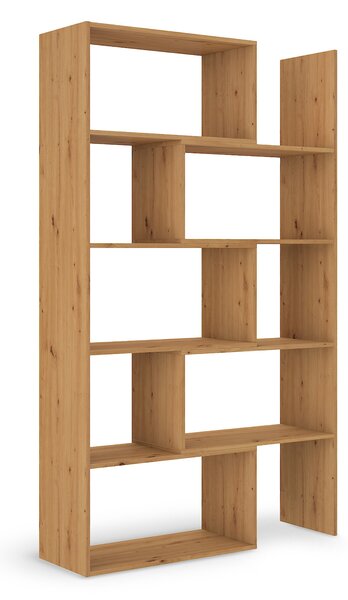 KAROLO 02 könyvespolc - artisan tölgy