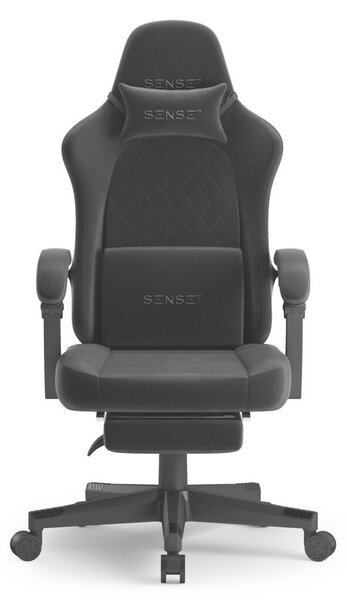 Gamer szék SENSE7 DEVON fekete
