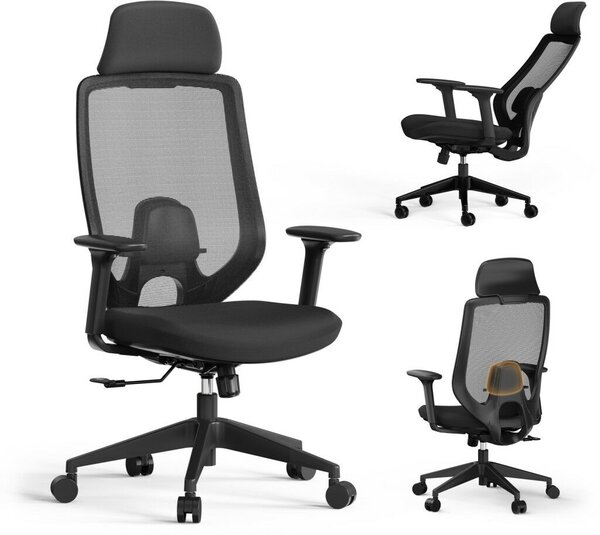 SENSE7 Nakai Ergonomikus irodai szék, hálós fekete